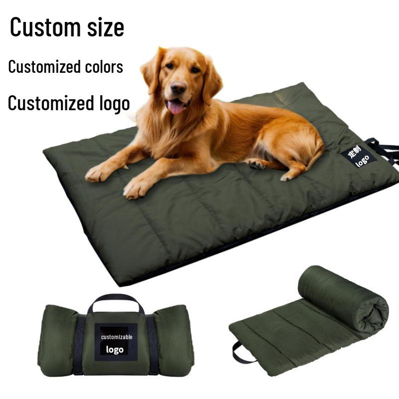 Four Seasons Foldable Waterproof Dog House Mat - Moisture-Proof & Thickened for Outdoor Use