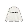 Li Ning Sports Fashion Collection Jacket Unisex Ivory AWDT545-1