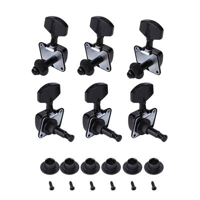 3R 3L Semiclosed Metal Machine Heads String Tuning Key Pegs Tuners for Folk Guitar