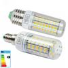 JOYBLISS 7-15W E27 LED-lampe E14 LED SMD5730 220V Maispærer 24 36 56 72 LED-er Lamparas LED Lysekrone for Hjemmedekor Ampoule LED-lys