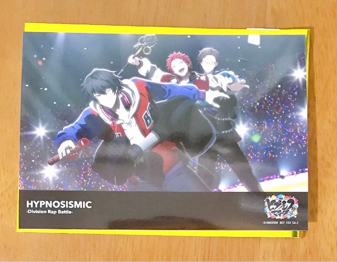 [Б/У] Hypnosis Mic Предмет из бонусного набора к фильму Hypnosis Mic №9: Фото-бромид со съемочной площадки - Итиро, Кууко, Дзюто