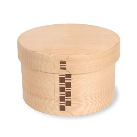 

Magewappa Ohitsu 3 cups with small rice scoop Kuriku Akita Ohitsu бежевий
