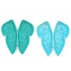 1 Pair Earrings Silicone Mold Epoxy Mold DIY Earring Hanging Pendant Mold Keychain Jewelry Backpack Decors for Girl Lady
