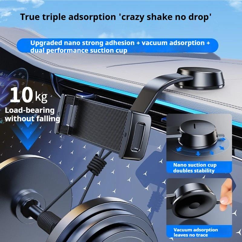 Oatsbasf Supporto per Telefono con Ventosa Supporto a Parete Cruscotto Staffa per Tablet Rotazione a 360° per 4.7-12.9" Samsung iPhone iPad