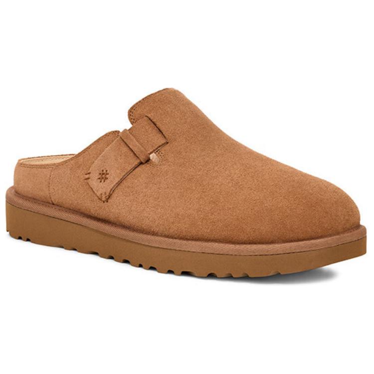 UGG Campout Comfortable Fashion Casual Anti-Slip Open-Toe Slippers Unisex Slippers Brown 1170810-CHE