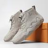 Popular Thermal Martin Boots Women's Leather Large Size Cotton Shoes Independent Station High Top Wear-resistant Outdoor Casual Shoes
