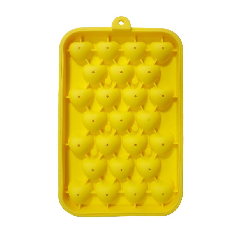 25 Grids Silicone Ice Ball Mold with Lid Easy  Treats for Gatherings