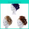 Bohemian Patterned Head Cover Hat With Logo For Summer Casuals
