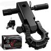 AUTMATCH Shackle Hitch Receiver with and Mega Shackles and Trailer Hitch Lock Vehicle Recovery Receiver Kit with a Kg Break Mega Shackle Hitch