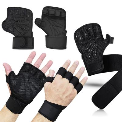 1 Paar Abriebfeste Fitness-Handflächenschutzpolster Gewichtheben Handschutzpolster Fitnessstudio/Fitness