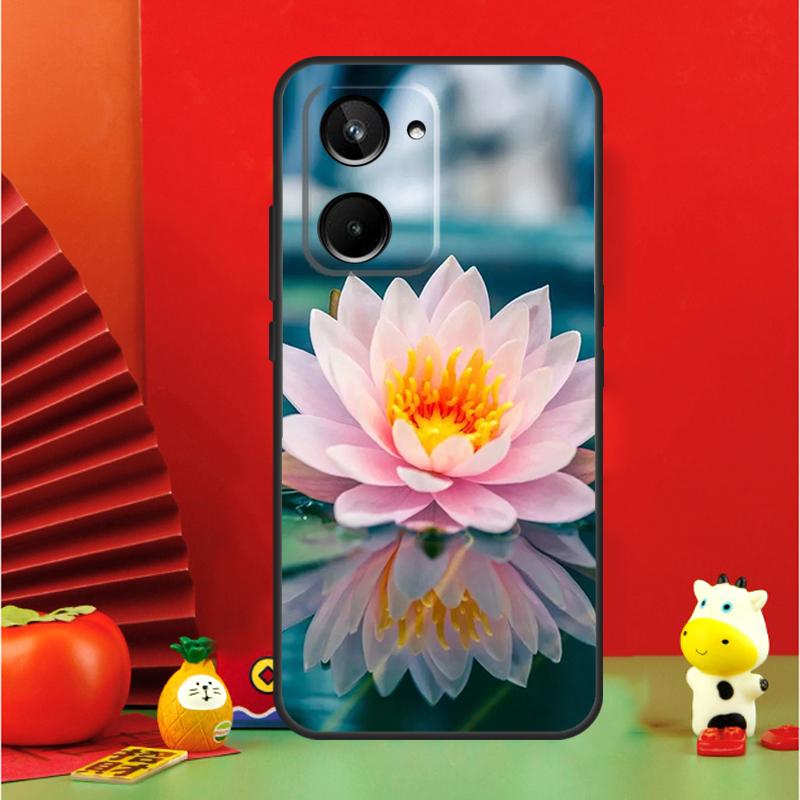 Flower Lotus For Realme 15 Pro GT7 GT6 10 11 12 13 14 Pro Plus C65 C67 C63 C61 C55 C51 C53 C35 C75 Case