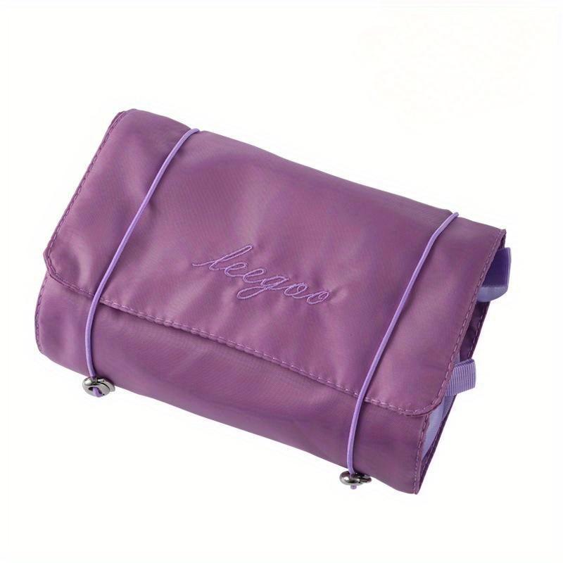 Detachable Makeup Bag Women Zipper Mesh Large Capacity Cosmetics Pouch Foldable Portable Travel Wash Storage Bag