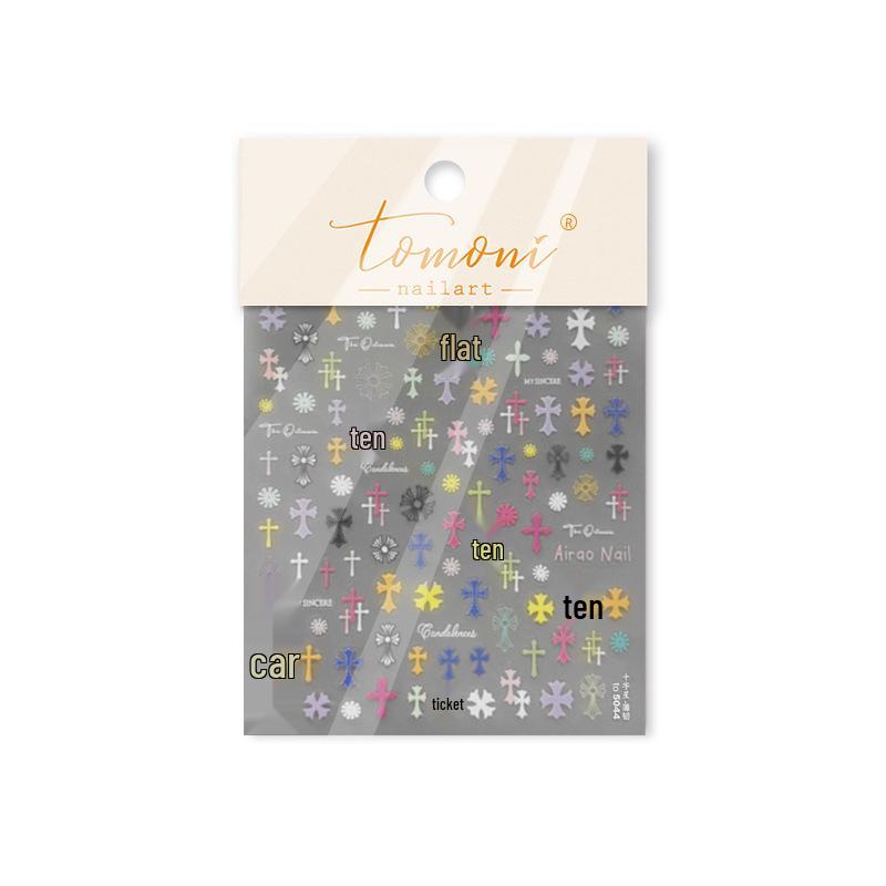 

Tomoni Minimalist Nail Stickers: Thin, Tough, and Stylish for Mobile Phone Case Decoration.