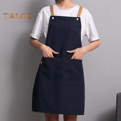 Cooking Apron Multi-purpose Wear Resistant Anti-fade Good Anti-fouling Cooking Baking Apron Supplies for Household