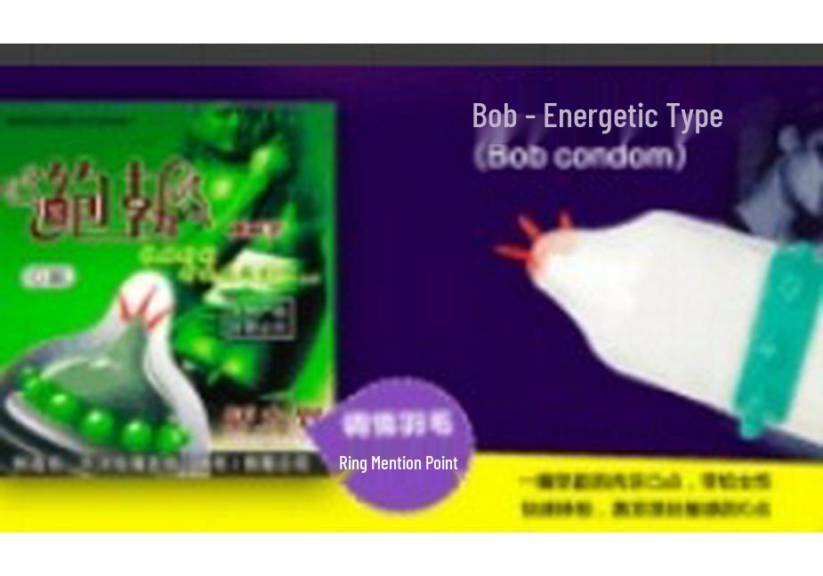 Set Regalo Condom Divertenti Bob Erotici - 6 pz (Stile C e D, Borchiato, Dente di Lupo) Prodotti per adulti