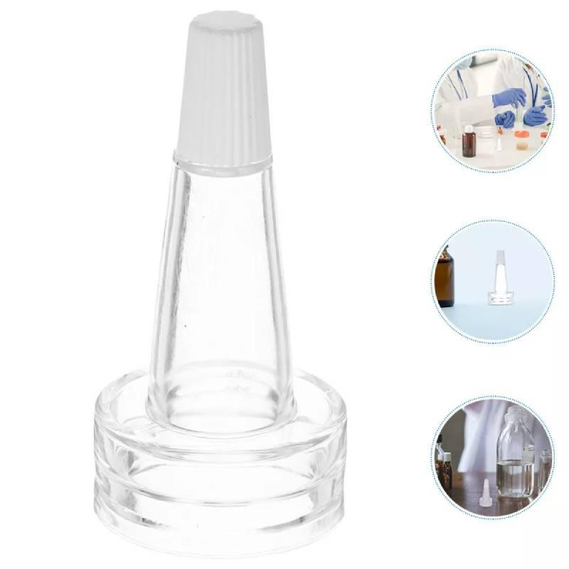 Ampoule Clear Dispenser Vial Bottle Sealing Cap Pvc Transparent Dropper Head
