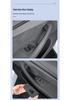 Silicone Button Stickers for Tesla Model Y/YL Door Panel & Window Lift Interior Mods