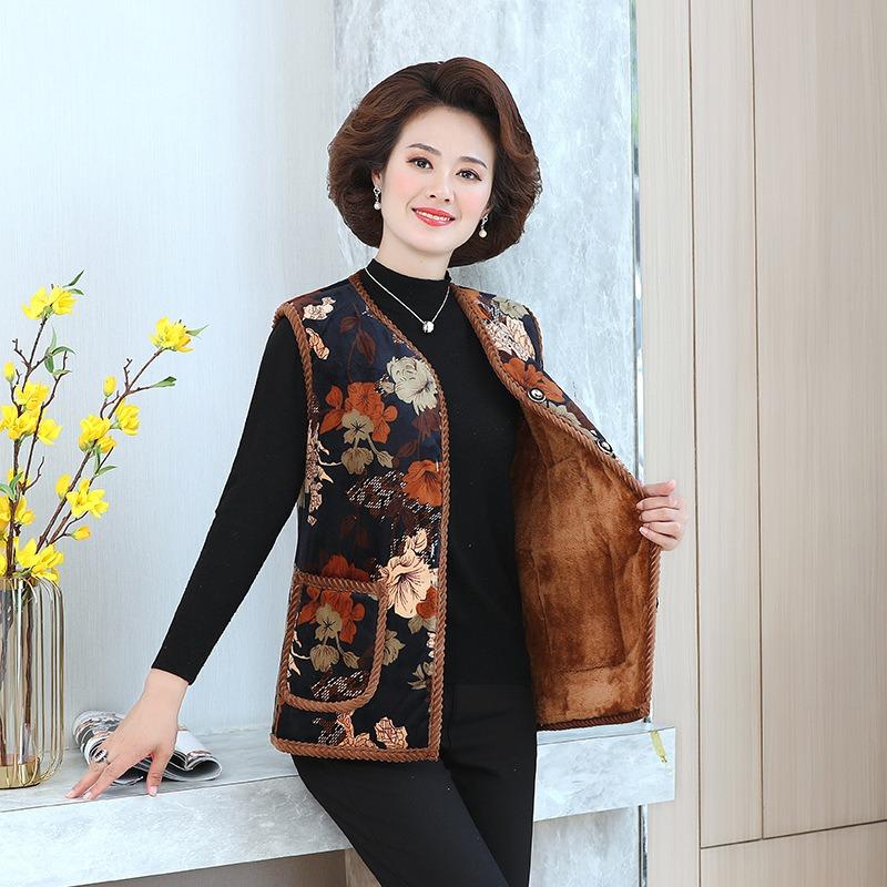 Pack the New Velvet Vest Women's Winter Thickened Vest Jacket Thermal Vest