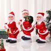 Cross-border Electric Santa Claus Guitar Ornament: Musical Hip-Shaking Christmas Doll Gift
