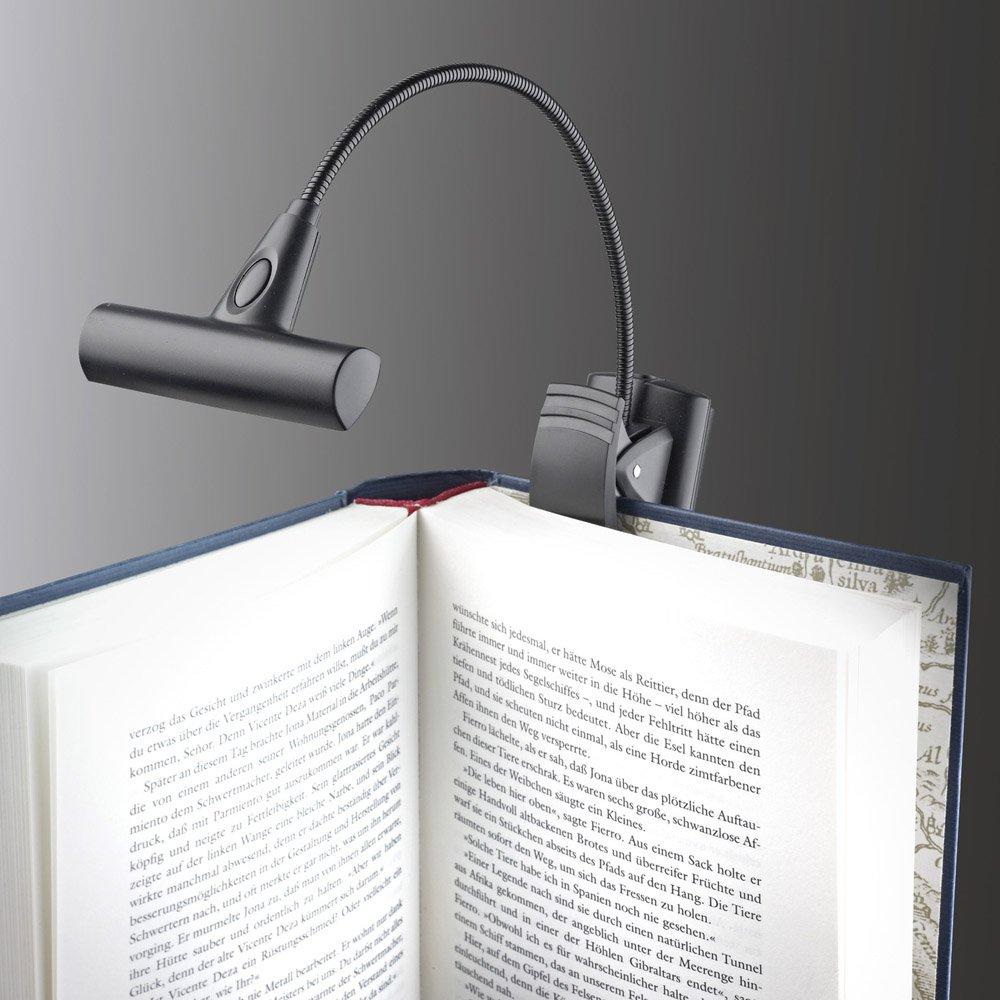 K&M Notenpultleuchte "T-Modell LED Flexleuchte" [12247] Farbe: Schwarz