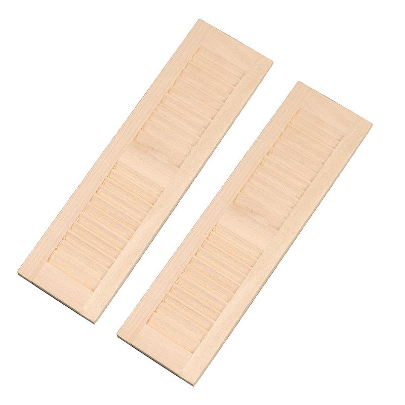 

1:Миниатюра для кукольного домика в масштабе 1/12, сделай сам, жалюзийные ставни (Набор из 2)