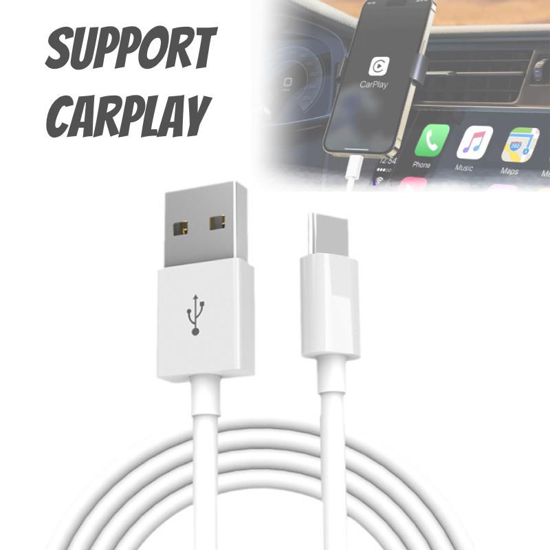 Apple 15 Car Charger Usb-c Fast Charge Data Cable Type-c Port 12w Power Output