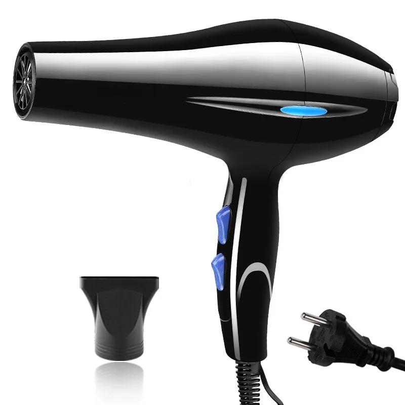 

240 В профессиональный фен 2200 Вт 5 передач мощный фен щетка для волос для парикмахерских салонов инструменты для фена вентилятор EU