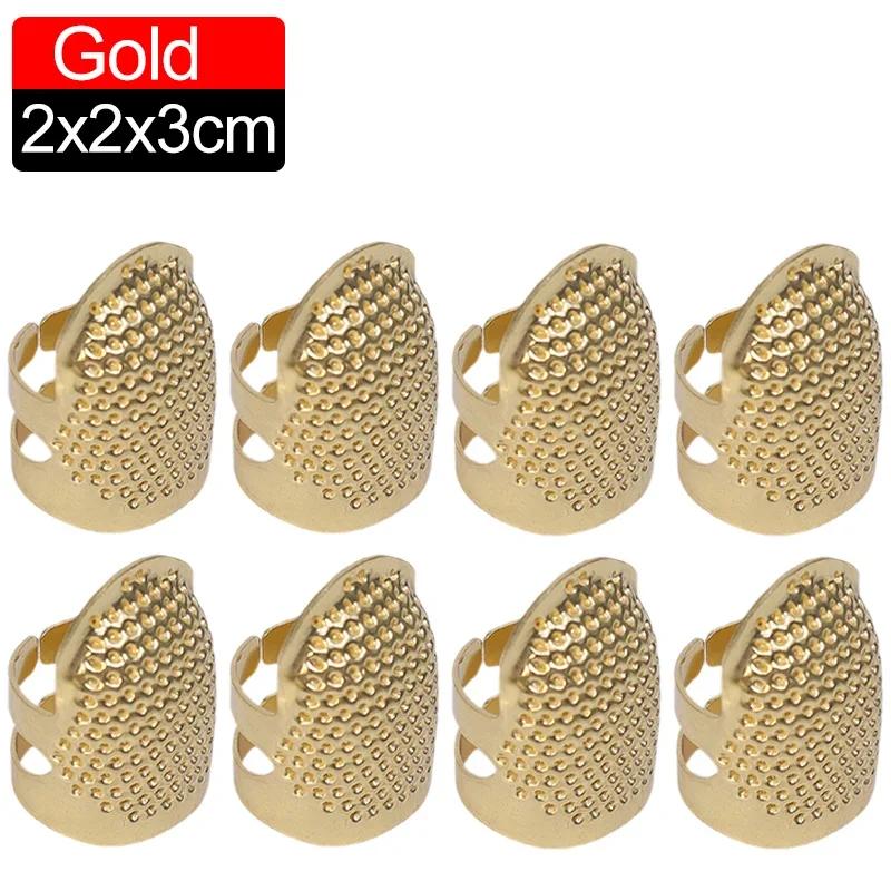 Retro Finger Protector Antique Thimble Ring Handworking Needle Anti Slip Thimble Needles Home DIY Sewing Sets Tools Accessories
