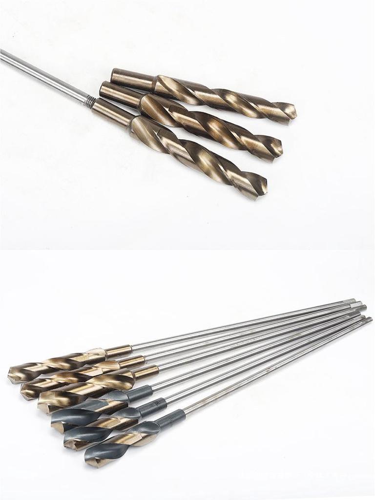 1-Meter Extra Long Twist Drill Bit with Small Shank for Deep Hole Woodworking and Tree Drilling
