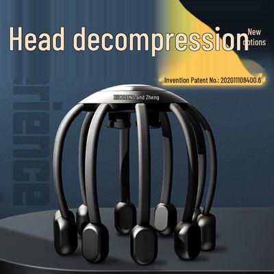 Hezheng Multi-dimensional Head Massager CN Plug (adapter Included)