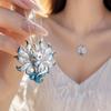 Silver Tone Chain Fox Pendant Necklace Enamel Look Guardian Charm Pendant  Meaningful Gift