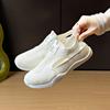 Trendy Mesh Sandals New Summer New Hollow Breathable Casual Board Shoes Thick Sole Versatile Women's Vulcanized Shoes Sneaker