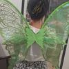 Fairy Wings for Girls Women Halloween Elf Cosplay Accessories Organza Butterfly Fairy Costume for Dress Up Party Favors