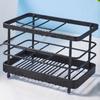 Toothbrush Holder,Carbon Steel Bathroom Toothbrush Toothpaste Holders Rack for Electric Toothbrush,Makeup Brush Cleanser