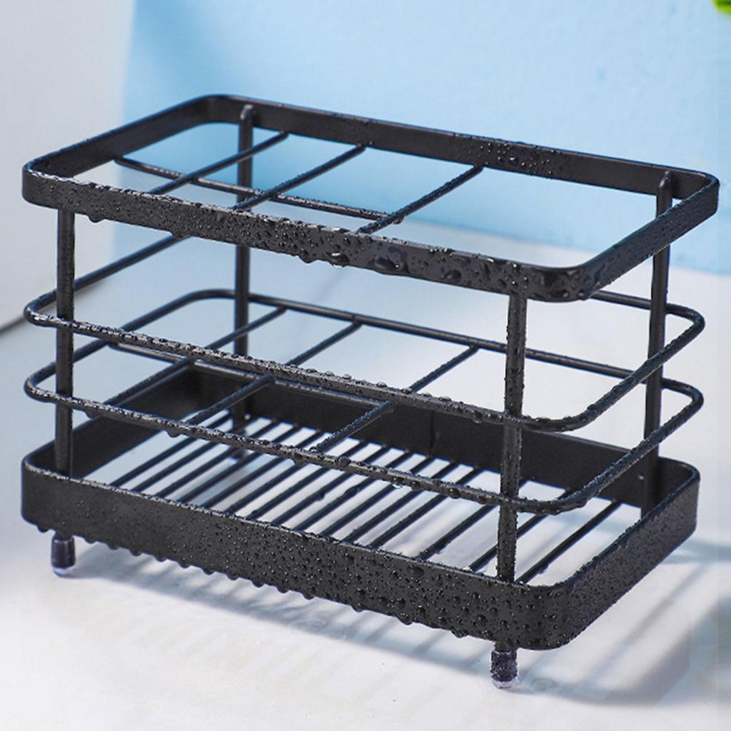 Toothbrush Holder,Carbon Steel Bathroom Toothbrush Toothpaste Holders Rack for Electric Toothbrush,Makeup Brush Cleanser
