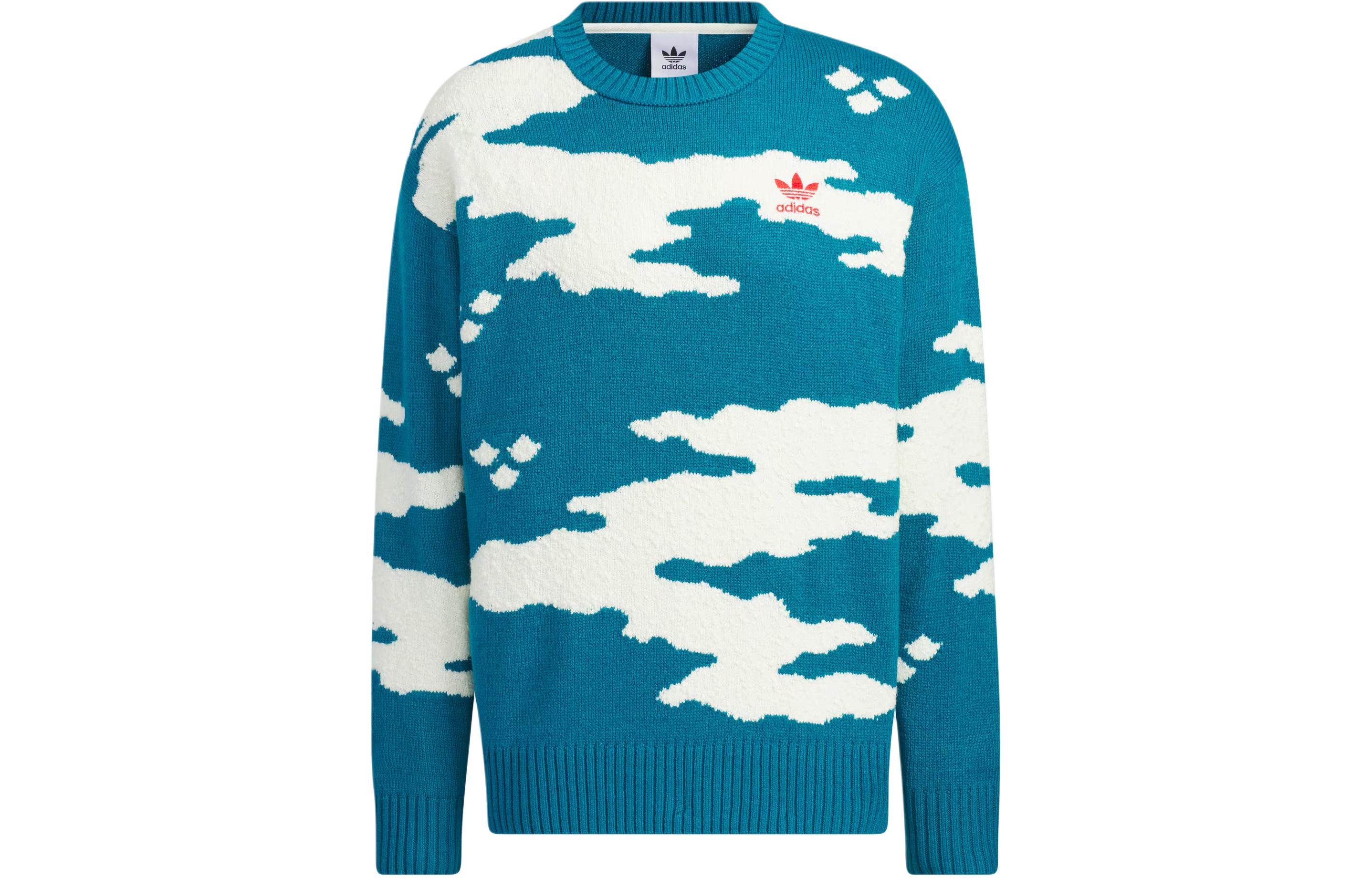 Adidas Originals x FEIFEI RUAN Sweater Unisex Teal Green JE9189 S