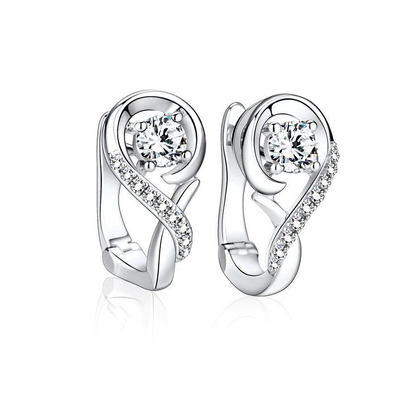 Korean Fashion Silver Musical Note Tassel Earrings for Women