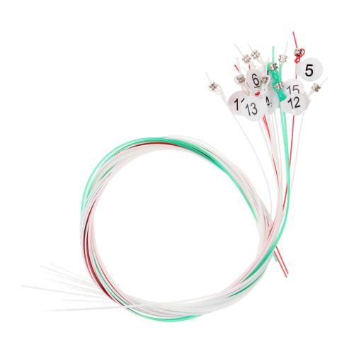 Ifundom Harp String Set, 15 Nylon Strings for Lyre Harp, for Boys, Girls, Adults, and Beginners, Rich Sound and Comfortable Handling