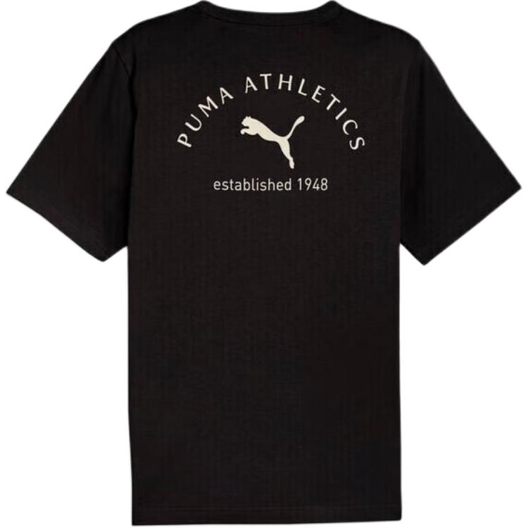 Puma Essentials Athletics Round Neck Fashionable Short Sleeve T-Shirt Men Tops 692936-01