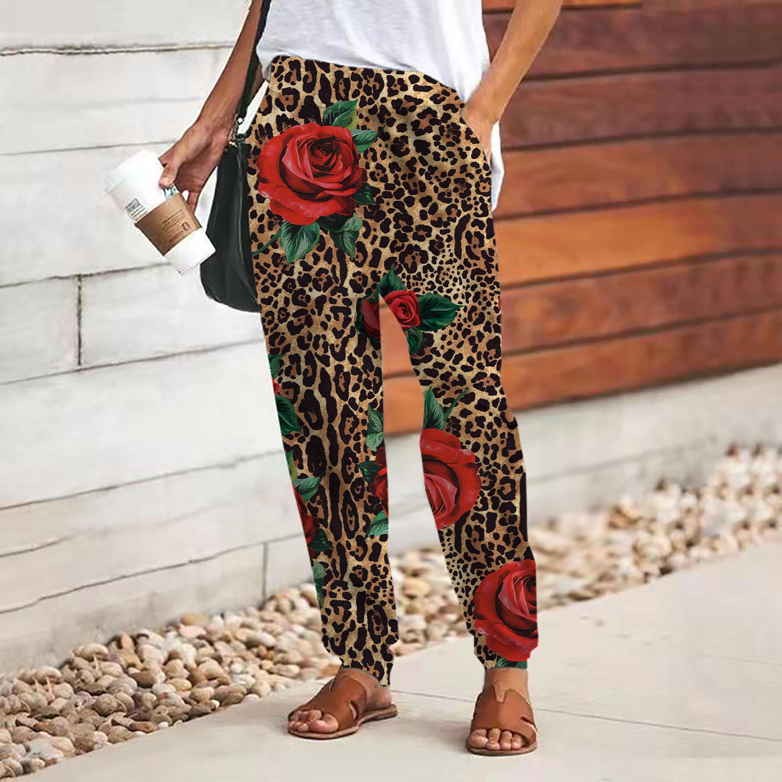 

Женские брюки с принтом перьев черного цвета 3D, свободные брюки со шнуровкой и эластичным поясом, повседневные длинные брюки с карманами L