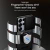 KEYSION Shockproof Armor Case for Samsung S26 Ultra 5G Slide Camera Lens Protection Ring Stand Phone Cover for Galaxy S26+ Plus