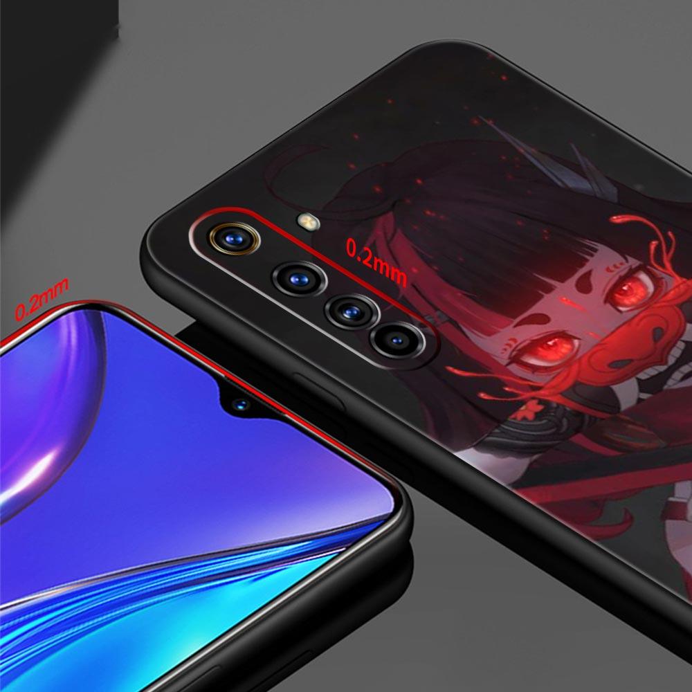 For Realme 10 9 8 5G 7 6 GT2 Pro Plus 9i 8i C21 C11 C25 C35 Japanese Style Anime Girl Phone Case For Realme GT Neo 2 3 3T Cover