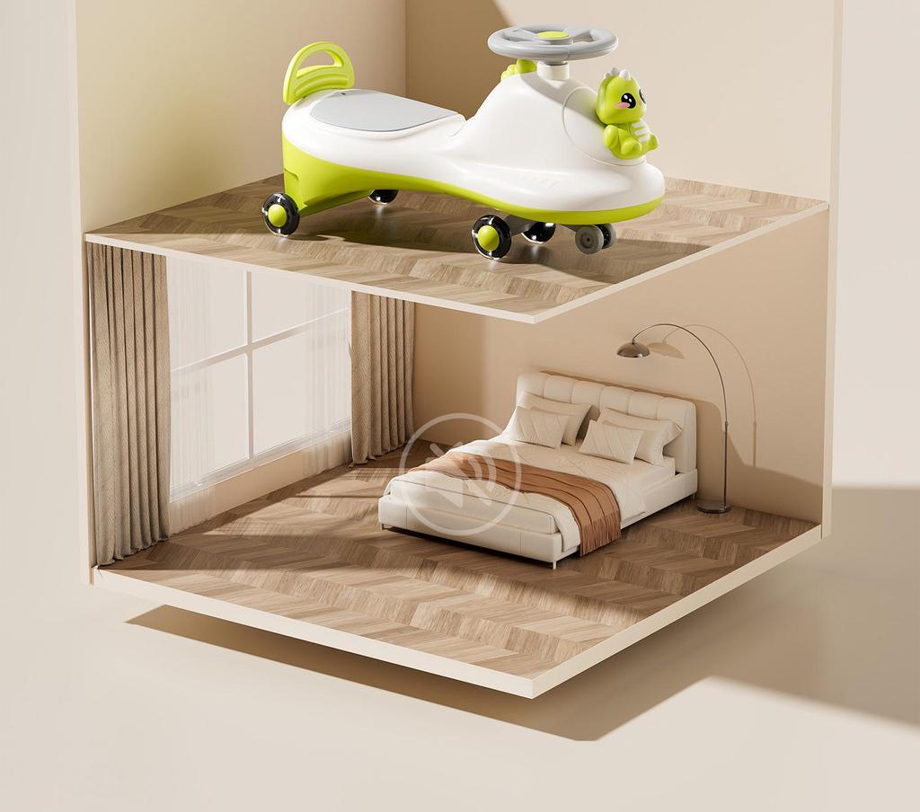 Children's Twist Car - Safe, Anti-Rollover Scooter for Boys, Girls, and Adults with Universal Wheels