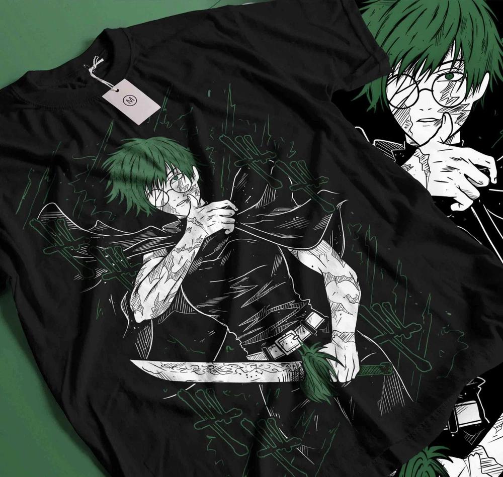 Jujutsu Kaisen Maki Zenin Black Tshirt S