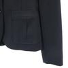 RALPH LAUREN wool blend tailored jacket 7 black Women Used