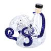 Unique Octopuses Glass Bottle For Liquor Storage And Display With Fine Carveds Detail 200Ml Capacity