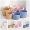 Nordic Style Cotton Rope Storage Basket Minimalism Woven Storage Basket  Remote Control