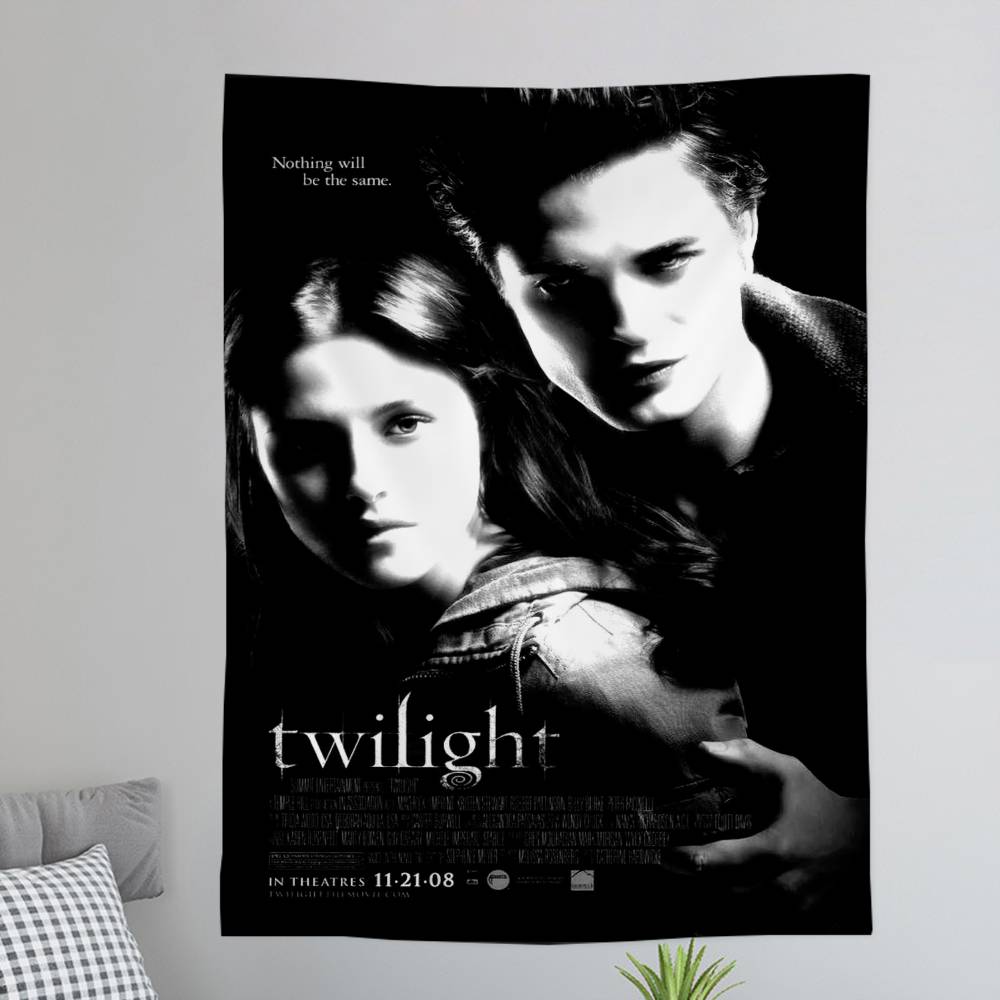 Movie Twilight Tapestry Art Printing Japanese Wall Tapestry Anime Wall Hanging Home Decor