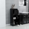 VidaXL Armoire d'évier Gris béton 100x38,5x48 cm Aggloméré