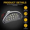 2PCS LED Number Plate Lamp For Toyota Aygo 2005-2014 Tail Lamp White License Plate Light Assembly OEM 81270-0H010 White Light